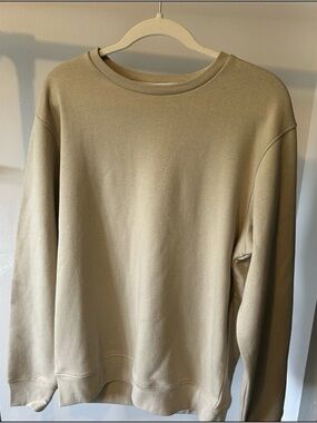 Kenneth Cole Men's Crewneck Sweatshirt in Beige